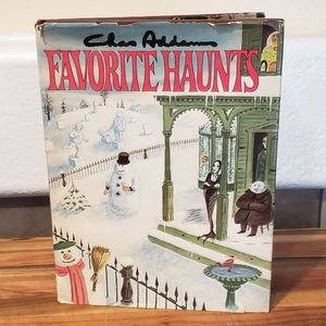 Vintage 1976 Favorite Haunts Hardback Book